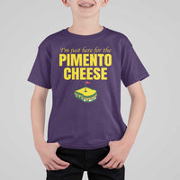 I'm Just Here For The Pimento Cheese T Shirt For Kid Funny Golf Foodie