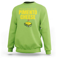 I'm Just Here For The Pimento Cheese Sweatshirt Funny Golf Foodie