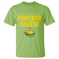 I'm Just Here For The Pimento Cheese T Shirt Funny Golf Foodie