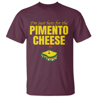 I'm Just Here For The Pimento Cheese T Shirt Funny Golf Foodie
