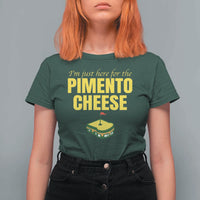 I'm Just Here For The Pimento Cheese T Shirt For Women Funny Golf Foodie