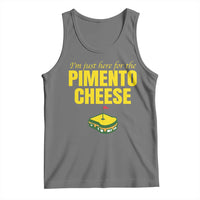 I'm Just Here For The Pimento Cheese Tank Top Funny Golf Foodie