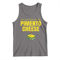 I'm Just Here For The Pimento Cheese Tank Top Funny Golf Foodie