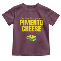 I'm Just Here For The Pimento Cheese Toddler T Shirt Funny Golf Foodie