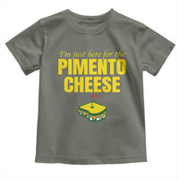 I'm Just Here For The Pimento Cheese Toddler T Shirt Funny Golf Foodie