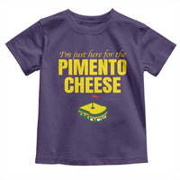 I'm Just Here For The Pimento Cheese Toddler T Shirt Funny Golf Foodie