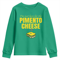 I'm Just Here For The Pimento Cheese Youth Sweatshirt Funny Golf Foodie