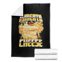 Pimento Cheese Throw Blanket Funny Cheesemonger Cheese Lovers Bootleg Art