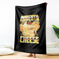 Pimento Cheese Throw Blanket Funny Cheesemonger Cheese Lovers Bootleg Art