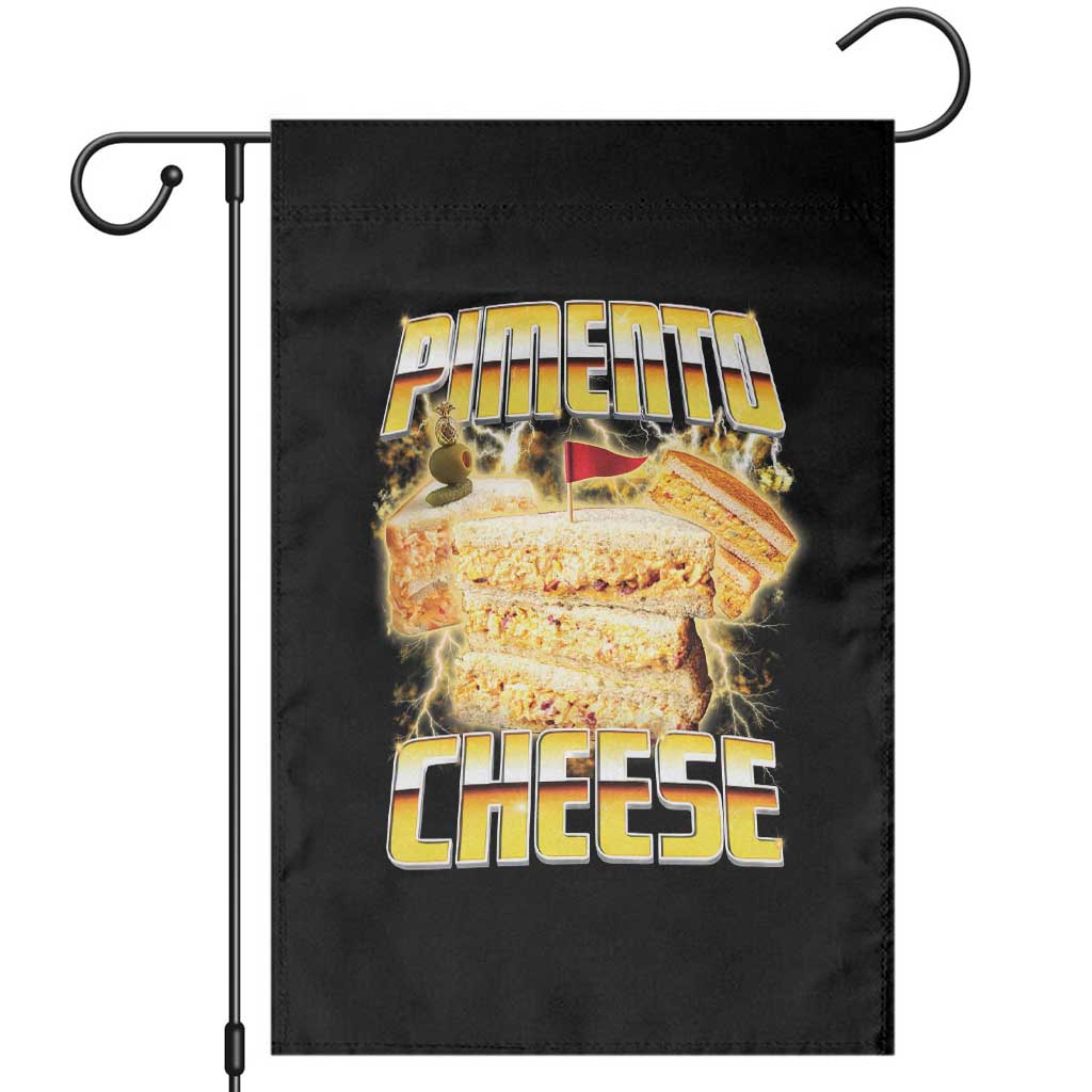 Pimento Cheese Garden Flag Funny Cheesemonger Cheese Lovers Bootleg Art