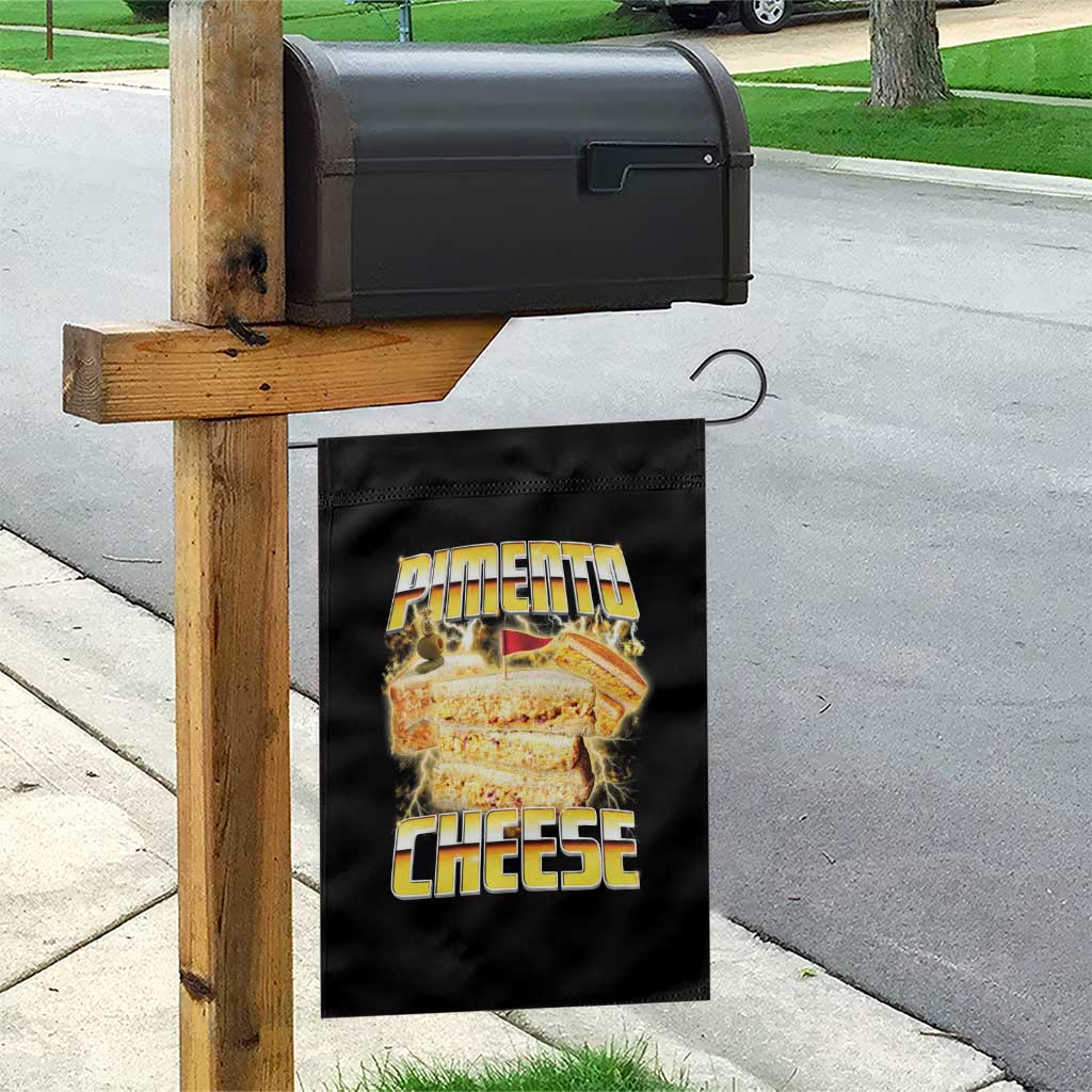 Pimento Cheese Garden Flag Funny Cheesemonger Cheese Lovers Bootleg Art