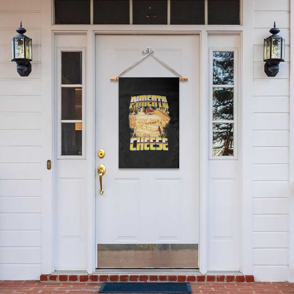 Pimento Cheese Garden Flag Funny Cheesemonger Cheese Lovers Bootleg Art