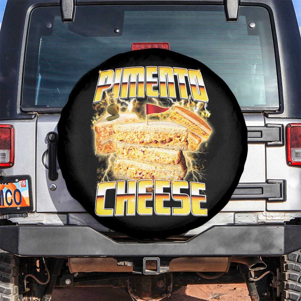 Pimento Cheese Spare Tire Cover Funny Cheesemonger Cheese Lovers Bootleg Art