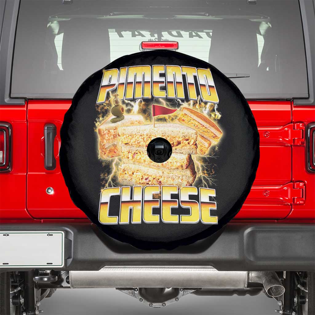 Pimento Cheese Spare Tire Cover Funny Cheesemonger Cheese Lovers Bootleg Art