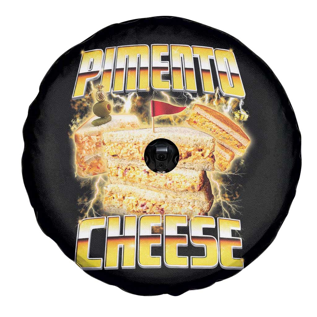 Pimento Cheese Spare Tire Cover Funny Cheesemonger Cheese Lovers Bootleg Art