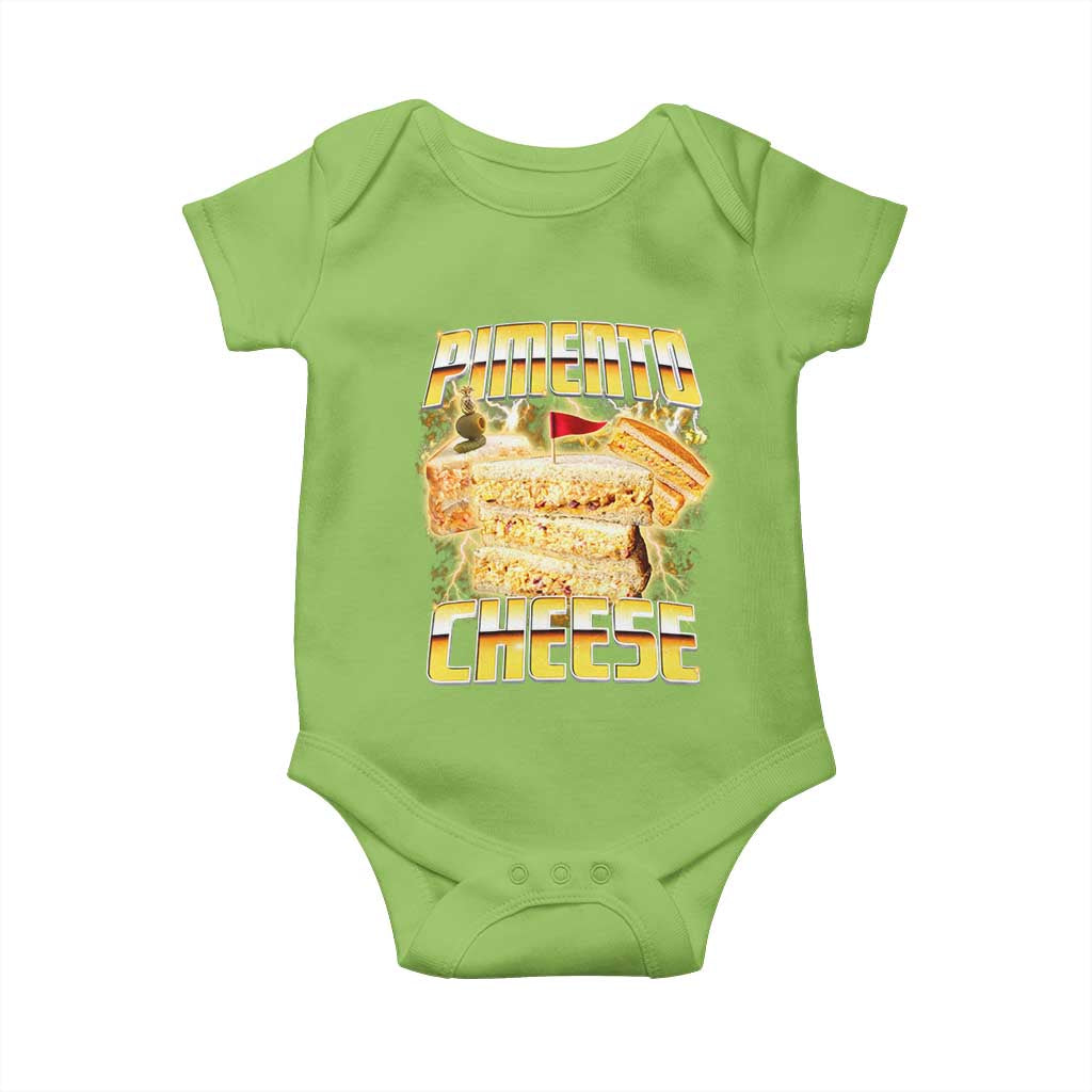 Pimento Cheese Baby Onesie Funny Cheesemonger Cheese Lovers Bootleg Art