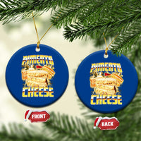 Pimento Cheese Ceramic Ornament Funny Cheesemonger Cheese Lovers Bootleg Art