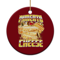 Pimento Cheese Ceramic Ornament Funny Cheesemonger Cheese Lovers Bootleg Art