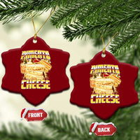 Pimento Cheese Ceramic Ornament Funny Cheesemonger Cheese Lovers Bootleg Art