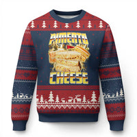 Pimento Cheese Ugly Christmas Sweater Funny Cheesemonger Cheese Lovers Bootleg Art