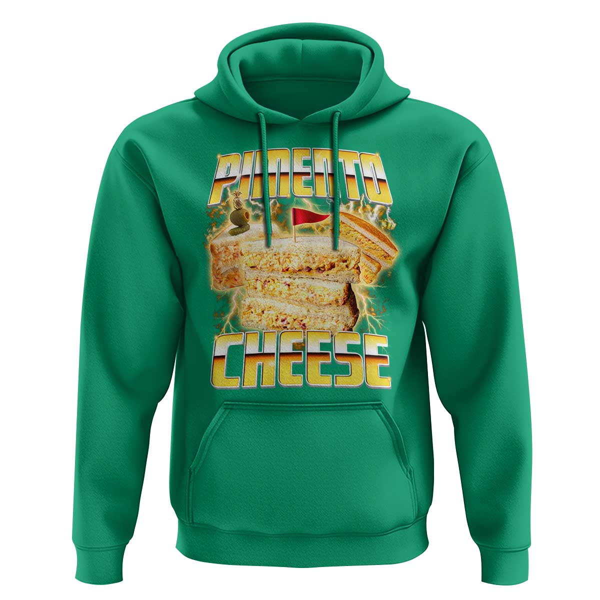 Pimento Cheese Hoodie Funny Cheesemonger Cheese Lovers Bootleg Art