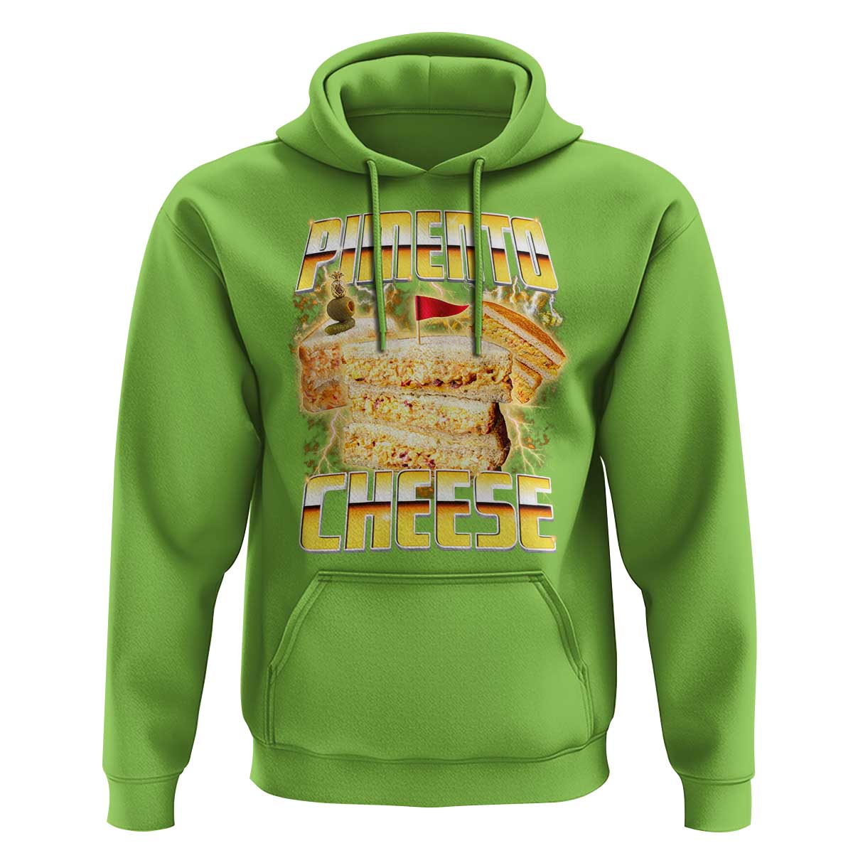 Pimento Cheese Hoodie Funny Cheesemonger Cheese Lovers Bootleg Art