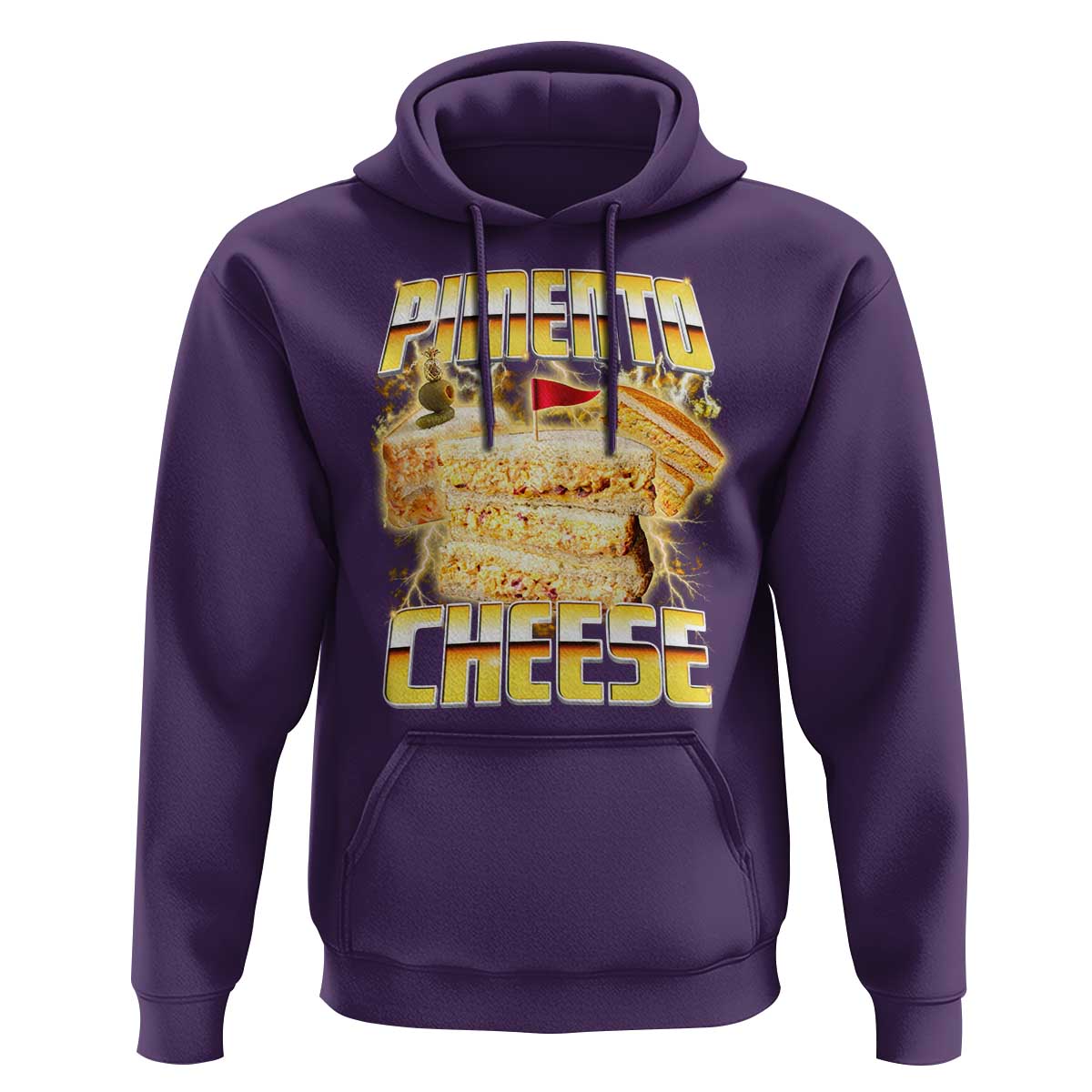 Pimento Cheese Hoodie Funny Cheesemonger Cheese Lovers Bootleg Art