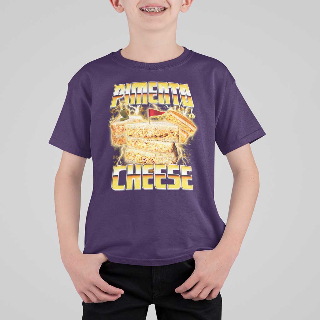 Pimento Cheese T Shirt For Kid Funny Cheesemonger Cheese Lovers Bootleg Art
