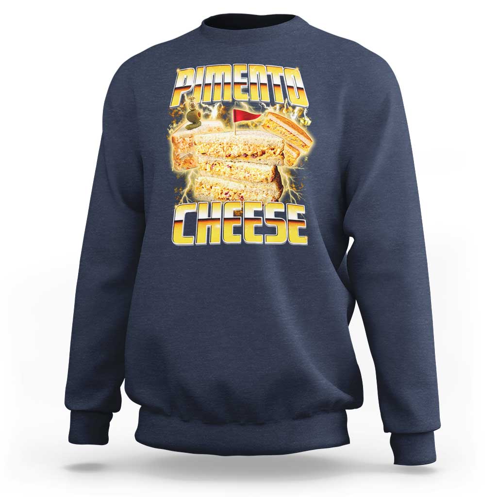 Pimento Cheese Sweatshirt Funny Cheesemonger Cheese Lovers Bootleg Art