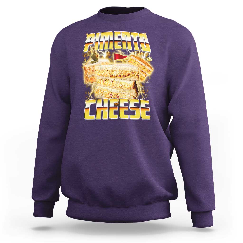 Pimento Cheese Sweatshirt Funny Cheesemonger Cheese Lovers Bootleg Art