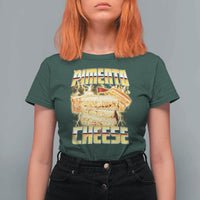 Pimento Cheese T Shirt For Women Funny Cheesemonger Cheese Lovers Bootleg Art