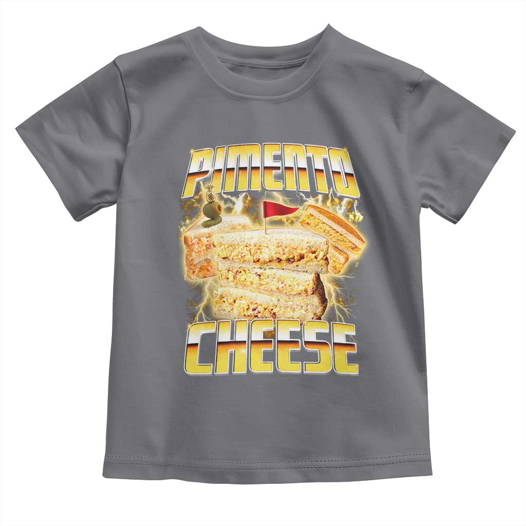 Pimento Cheese Toddler T Shirt Funny Cheesemonger Cheese Lovers Bootleg Art