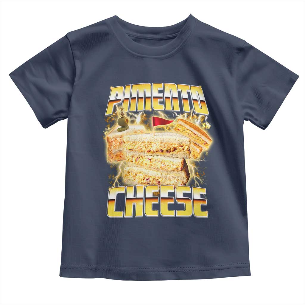 Pimento Cheese Toddler T Shirt Funny Cheesemonger Cheese Lovers Bootleg Art