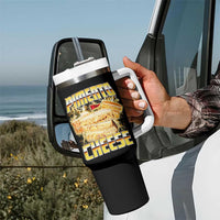 Pimento Cheese Tumbler With Handle Funny Cheesemonger Cheese Lovers Bootleg Art