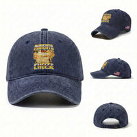 Pimento Cheese Washed Cotton Baseball Cap Funny Cheesemonger Cheese Lovers Bootleg Art