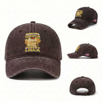 Pimento Cheese Washed Cotton Baseball Cap Funny Cheesemonger Cheese Lovers Bootleg Art