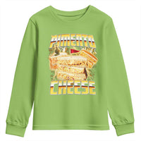 Pimento Cheese Youth Sweatshirt Funny Cheesemonger Cheese Lovers Bootleg Art
