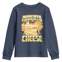 Pimento Cheese Youth Sweatshirt Funny Cheesemonger Cheese Lovers Bootleg Art