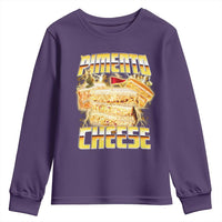 Pimento Cheese Youth Sweatshirt Funny Cheesemonger Cheese Lovers Bootleg Art