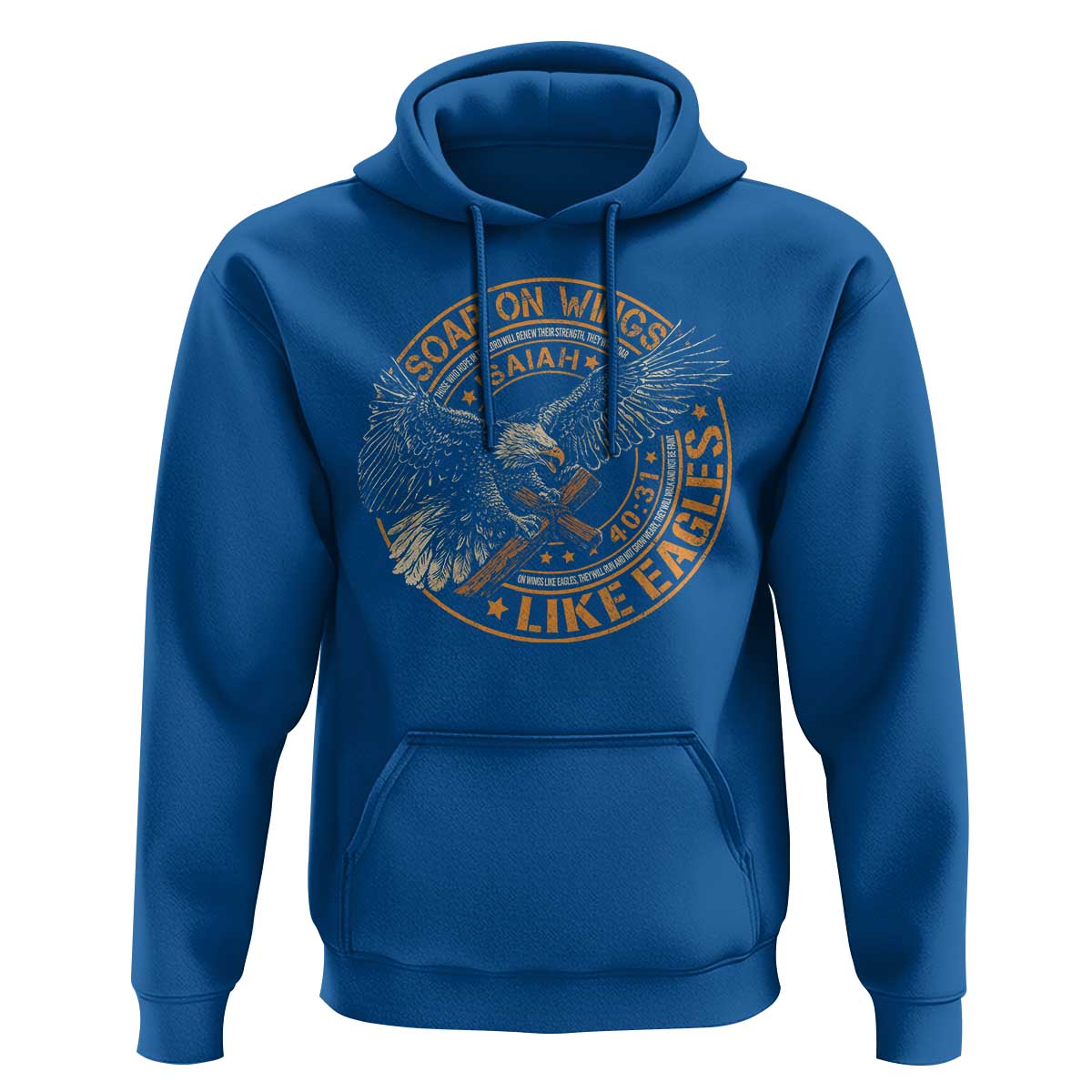 Soar On Wings Like Eagles Christian Hoodie Isaiah 40 31 Bible Verse