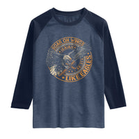 Soar On Wings Like Eagles Christian Raglan Shirt Isaiah 40 31 Bible Verse