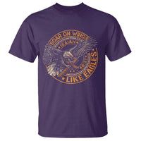 Soar On Wings Like Eagles Christian T Shirt Isaiah 40 31 Bible Verse