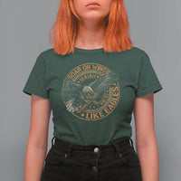 Soar On Wings Like Eagles Christian T Shirt For Women Isaiah 40 31 Bible Verse