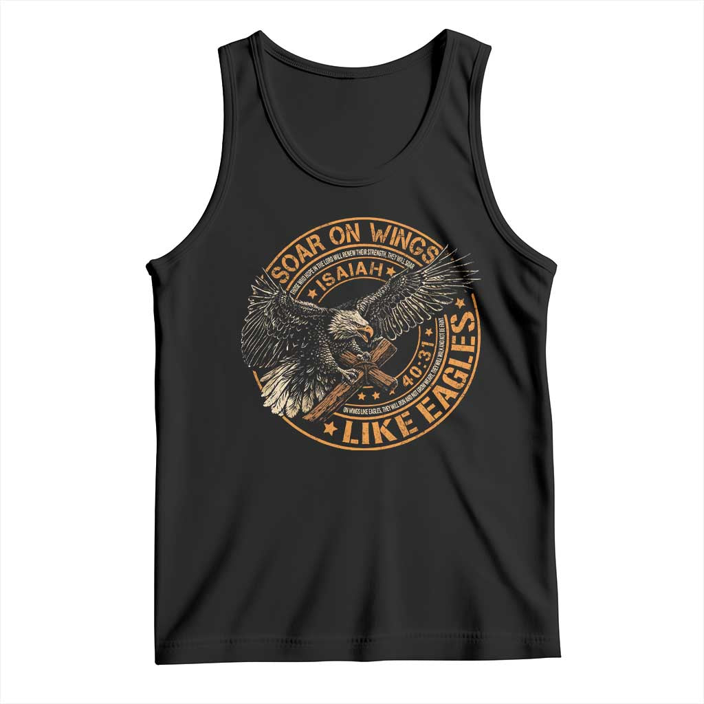 Soar On Wings Like Eagles Christian Tank Top Isaiah 40 31 Bible Verse