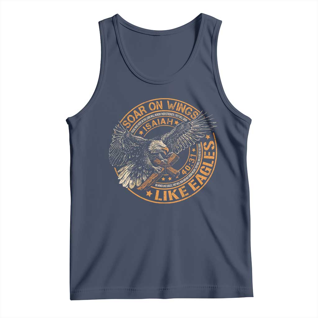 Soar On Wings Like Eagles Christian Tank Top Isaiah 40 31 Bible Verse