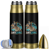 Auntiesaurus Funny Dinosaur Aunt Bullet Tumbler Family Matching