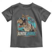 Auntiesaurus Funny Dinosaur Aunt Toddler T Shirt Family Matching