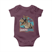 Grandmasaurus Funny Dinosaur Grandma Baby Onesie Family Matching