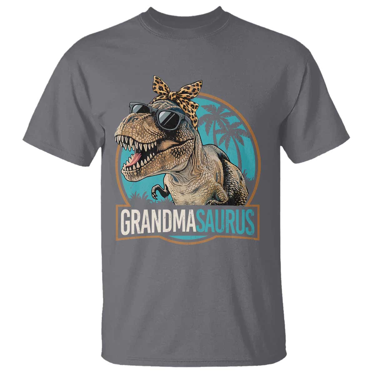 Grandmasaurus Funny Dinosaur Grandma T Shirt Family Matching