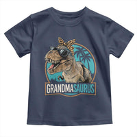 Grandmasaurus Funny Dinosaur Grandma Toddler T Shirt Family Matching